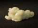 A Pale Celadon Jade Lion And Cub Group Carving - Qing Dynasty,  China Other photo 5