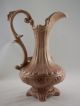 Pristine Antique Footed Bassano Capodimonte Porcelain Ewer Pitcher Italy Pitchers photo 4