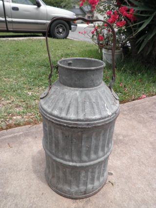 Antique Milk Can Syrup ? Honey ? Help Me With Description photo