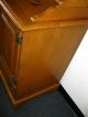 Vintage Ethan Allen Maple Wood Hutch Cupboard Cabinet Buffet Colonial Style Post-1950 photo 2