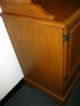 Vintage Ethan Allen Maple Wood Hutch Cupboard Cabinet Buffet Colonial Style Post-1950 photo 3