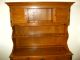 Vintage Ethan Allen Maple Wood Hutch Cupboard Cabinet Buffet Colonial Style Post-1950 photo 4