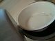 Primitive Enamel Metal Cooking Bowls With Ladel Can Be Hung Primitives photo 4