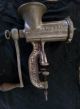 Antique Cast Iron Enterprise Tinned Meat Chopper Grinder No.  10 Meat Grinders photo 4
