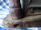 19thc Country Pierced Tin Sleigh Foot Warmer Diamonds & Circles Use As Lantern Primitives photo 9