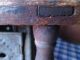 19thc Country Pierced Tin Sleigh Foot Warmer Diamonds & Circles Use As Lantern Primitives photo 7