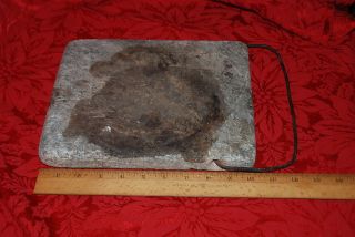 Antique Soap Stone Foot Warmer Keep Feet Warm In Buggy photo