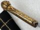 A 19th C Dagger With Gold Damascened Work With Fine Wootz Steel. Middle East photo 8