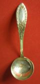 1938 Gadroonette By Manchester Sterling Silver Sauce Or Mayonnaise Ladle Manchester photo 4