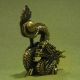 Wealth Dragon Rich Luck Good Business Sacred Charm Thai Amulet Amulets photo 4