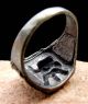 Tibetan Silver Bring Auspicious Omen Characters & Elephant On Ring Rings photo 3