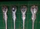 4 Old Colonial Teaspoons Sterling Silver By Towle 5 - 5/8 Inch Spoon 104 Grams Flatware & Silverware photo 3