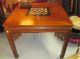 Vintage Chinnese Export Carved Wood And Semi Precious Stone Insert Center Table 1900-1950 photo 1