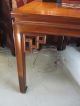 Vintage Chinnese Export Carved Wood And Semi Precious Stone Insert Center Table 1900-1950 photo 2