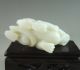 Antique Chinese Old Hetian Jade Carved Dragon Carving Other photo 7