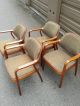 Vintage Knoll 1105 Petitt Chair Walnut Mid Century Modern Post-1950 photo 1
