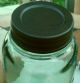 Unique Rustic Green Primitive Hg Mason ' S Patent 1858 Canning Fruit Jar Replica A Jars photo 2