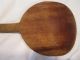 Large Early Primitive Wooden Spoon / Scoop: 10”long,  5.  75”x6”x1” Primitives photo 5