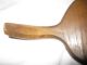 Early Primitive Wooden Spoon / Scoop W/ Rounded Handle: 9”long,  5.  5”x5”x1 Primitives photo 3