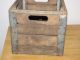 Vintage Wooden Milk Crate Adohr Dairy 1966 Primitives photo 2
