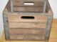 Vintage Wooden Milk Crate Adohr Dairy 1966 Primitives photo 3