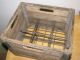 Vintage Wooden Milk Crate Adohr Dairy 1966 Primitives photo 5