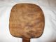 Early Primitive Wooden Spoon / Scoop W/ Hook On Handle: 10.  5”long,  5”x4.  75”x1” Primitives photo 4