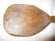 Early Primitive Wooden Spoon / Scoop: 8”long,  3”x4”x0.  5” Primitives photo 2