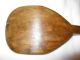 Early Primitive Wooden Spoon / Scoop: 8”long,  3”x4”x0.  5” Primitives photo 3