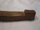Early Primitive Wooden Spoon / Scoop: 8”long,  3”x4”x0.  5” Primitives photo 6