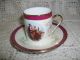 Vintage 6 Porcelain Demi Size Tea Cups & Saucers George Washington Russian Y W/s Teapots & Tea Sets photo 2