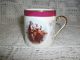 Vintage 6 Porcelain Demi Size Tea Cups & Saucers George Washington Russian Y W/s Teapots & Tea Sets photo 4