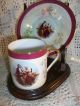 Vintage 6 Porcelain Demi Size Tea Cups & Saucers George Washington Russian Y W/s Teapots & Tea Sets photo 6