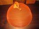 Primitive Country Pantry Fall Pumpkin Tone Food Cover Dome Shoo Fly Mesh Cover Primitives photo 2