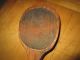 Antique Primitive Country Farmhouse Wood Hearth Stirring Spoon 16.  5 