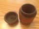 Antique Small Wooden Tobacco Storage Barrel Primitives photo 3