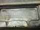 Antique National Washboard Co Soap Saver No 191 Chicago Saginaw Memphis Brass + Primitives photo 1