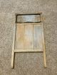Antique National Washboard Co Soap Saver No 191 Chicago Saginaw Memphis Brass + Primitives photo 3