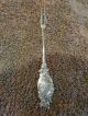 Antique Bm.  Co.  Designe Sterling Silver Pickle Fork.  Only One On E - Bay Flatware & Silverware photo 2