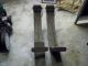 Horse Drawn Log Sled Skis - Pair Primitives photo 2