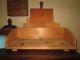 Primitive Wood Bread Board 3 Sided Dough Board Shelf Box Keep Dry Surface Primitives photo 1