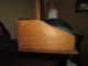 Primitive Wood Bread Board 3 Sided Dough Board Shelf Box Keep Dry Surface Primitives photo 2