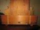 Primitive Wood Bread Board 3 Sided Dough Board Shelf Box Keep Dry Surface Primitives photo 3