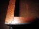 Primitive Colonial Blue Keepsake Wood Document Box Chest Brass Closure Primitives photo 7