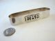 Signed Kalo Initialed Sterling Silver Napkin Ring - Ebe - Arts & Crafts Style Napkin Rings & Clips photo 6
