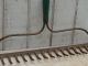 Old Rusty Green Iron Rake Heads Garden Tool Decor Primitives photo 2