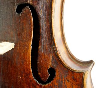 Ancient 17th Century Antique Violin,  Brescian School,  Ready - To - Play photo