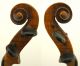 Ancient 17th Century Antique Violin,  Brescian School,  Ready - To - Play String photo 3