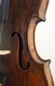 Ancient 17th Century Antique Violin,  Brescian School,  Ready - To - Play String photo 6