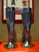 Pair Of Antique 1920s Art Deco Odeon Chrome Spill Vases Made In England Art Deco photo 4